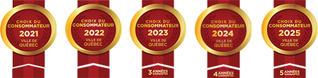 4 années consécutives de choix du consommateur